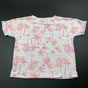 Girls Anko, lightweight stretchy t-shirt / top, racoon, GUC, size 7,  