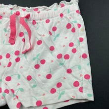 Load image into Gallery viewer, Girls H&amp;M, cotton shorts, elasticated, FUC, size 1,  