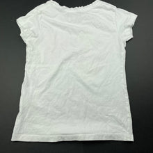Load image into Gallery viewer, Girls PIAZA ITALIA GIRLS, cotton t-shirt / top, FUC, size 5-6,  