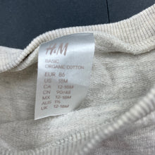 Load image into Gallery viewer, unisex H&amp;M, organic cotton blend lightweight sweater, FUC, size 1,  