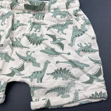 Load image into Gallery viewer, Boys Dymples, cotton shorts, elasticated, dinosaurs, GUC, size 1,  