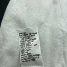 Load image into Gallery viewer, Boys Big Softies, white cotton singlet top, dinosaur, GUC, size 1,  