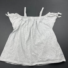 Load image into Gallery viewer, Girls Target, grey / silver summer top, GUC, size 7,  