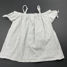 Load image into Gallery viewer, Girls Target, grey / silver summer top, GUC, size 7,  