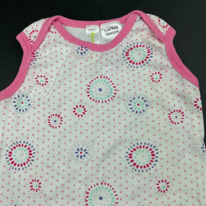 Girls Dymples, soft cotton romper, EUC, size 1,  