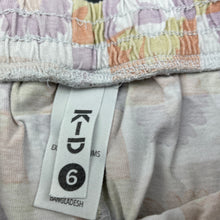 Load image into Gallery viewer, Girls KID, floral cotton shorts, elasticated, FUC, size 6,  