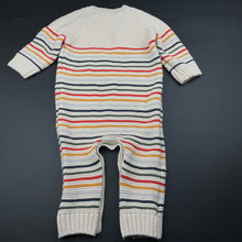 Load image into Gallery viewer, unisex Baby Berry, chunky knit cotton romper, EUC, size 1,  
