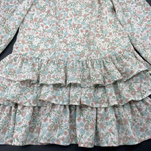 Load image into Gallery viewer, Girls Target, lined floral long sleeve dress, EUC, size 6, L: 63cm