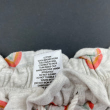 Load image into Gallery viewer, Girls Target, cotton casual shorts, elasticated, rainbows, EUC, size 7,  