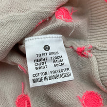 Load image into Gallery viewer, Girls Emerson, lightweight knitted sweater / jumper, EUC, size 6,  