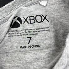 Load image into Gallery viewer, Boys Microsoft, X-Box cotton t-shirt / top, GUC, size 7,  