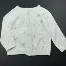 Load image into Gallery viewer, Girls Anko, knitted cardigan, sequins, FUC, size 2,  