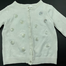Load image into Gallery viewer, Girls Anko, knitted cardigan, sequins, FUC, size 2,  