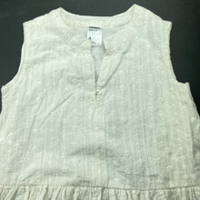 Load image into Gallery viewer, Girls Anko, lined embroidered cotton dress, FUC, size 4, L: 52cm