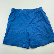 Load image into Gallery viewer, Boys Kids &amp; Co, blue cotton shorts, elasticated, GUC, size 5,  