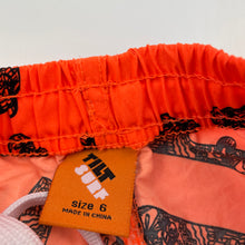 Load image into Gallery viewer, Boys Tilt, lightweight board shorts, elasticated, EUC, size 6,  