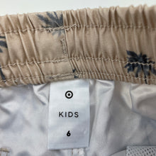 Load image into Gallery viewer, Boys Target, lightweight board shorts, elasticated, FUC, size 6,  