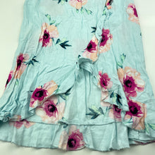 Load image into Gallery viewer, Girls Mango, lightweight floral skirt, elasticated, L: 48cm at back, FUC, size 5,  