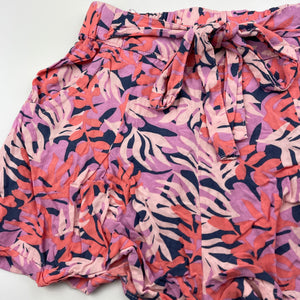 Girls Anko, lightweight shorts, elasticated, GUC, size 8,  