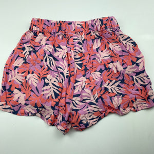Girls Anko, lightweight shorts, elasticated, GUC, size 8,  