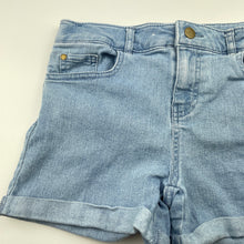 Load image into Gallery viewer, Girls Anko, blue stretch denim shorts, adjustable, GUC, size 12,  