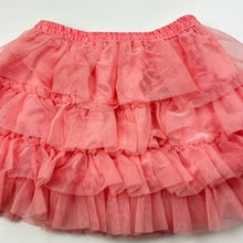 Load image into Gallery viewer, Girls H&amp;T, lined tiered tulle party skirt, elasticated, L: 25cm, EUC, size 3,  