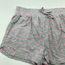 Load image into Gallery viewer, Girls Emerson, grey marle shorts, elasticated, GUC, size 6,  