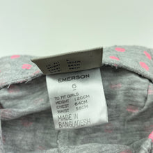 Load image into Gallery viewer, Girls Emerson, grey marle shorts, elasticated, GUC, size 6,  