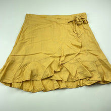 Load image into Gallery viewer, Girls Target, viscose / linen skirt, W: 33.5cm across, L: 39cm, EUC, size 10,  