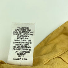Load image into Gallery viewer, Girls Target, viscose / linen skirt, W: 33.5cm across, L: 39cm, EUC, size 10,  