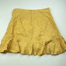 Load image into Gallery viewer, Girls Target, viscose / linen skirt, W: 33.5cm across, L: 39cm, EUC, size 10,  