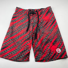 Load image into Gallery viewer, Boys Tilt, lightweight board shorts, adjustable, FUC, size 7,  
