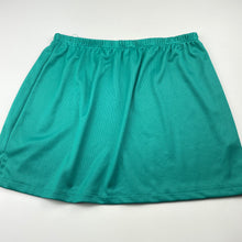 Load image into Gallery viewer, Girls Tia Sport, green sports skirt, elasticated, L: 37cm, GUC, size 14,  