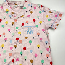 Load image into Gallery viewer, Girls Cotton On, lightweight cotton Christmas pyjamas, light mark on front, FUC, size 8,  