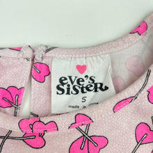 Load image into Gallery viewer, Girls Eve's Sister, casual open-shoulder dress, FUC, size 5, L: 52cm