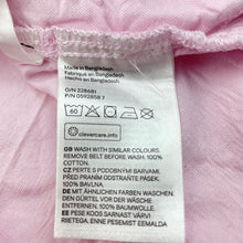 Load image into Gallery viewer, Girls H&amp;M, pink cotton shirt dress, EUC, size 4, L: 50cm at front