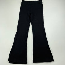 Load image into Gallery viewer, Girls H&amp;M, stretchy ribbed pants, elasticated, Inside leg: 46cm, pilling, FUC, size 6,  