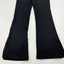 Load image into Gallery viewer, Girls H&amp;M, stretchy ribbed pants, elasticated, Inside leg: 46cm, pilling, FUC, size 6,  