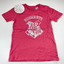 Load image into Gallery viewer, unisex Harry Potter, Hogwarts cotton pyjama top &amp; shorts, NEW, size 7,  