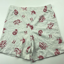Load image into Gallery viewer, unisex Harry Potter, Hogwarts cotton pyjama top &amp; shorts, NEW, size 7,  