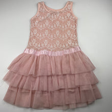 Load image into Gallery viewer, Girls X.X.X. BEAR, lace &amp; tulle party dress, mark back skirt, FUC, size 5, L: 60cm