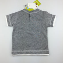 Load image into Gallery viewer, Boys Dymples, grey soft feel t-shirt / tee, combi van, NEW, size 00