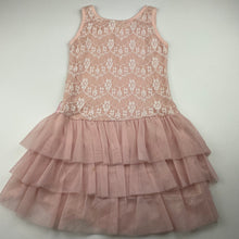 Load image into Gallery viewer, Girls X.X.X. BEAR, lace &amp; tulle party dress, mark back skirt, FUC, size 5, L: 60cm