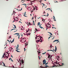 Load image into Gallery viewer, Girls B Collection, floral ruffle jumpsuit, FUC, size 5,  