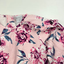 Load image into Gallery viewer, Girls B Collection, floral ruffle jumpsuit, FUC, size 5,  