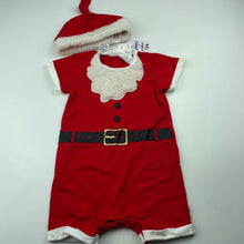 Load image into Gallery viewer, unisex Baby Berry, Christmas novelty romper &amp; hat, NEW, size 0,  