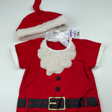 Load image into Gallery viewer, unisex Baby Berry, Christmas novelty romper &amp; hat, NEW, size 0,  