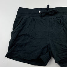 Load image into Gallery viewer, Girls Favourites, black cotton shorts, elasticated, EUC, size 2,  