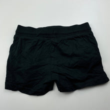 Load image into Gallery viewer, Girls Favourites, black cotton shorts, elasticated, EUC, size 2,  