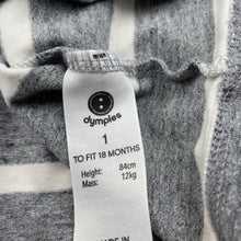 Load image into Gallery viewer, Boys Dymples, soft feel long sleeve t-shirt / top, GUC, size 1,  